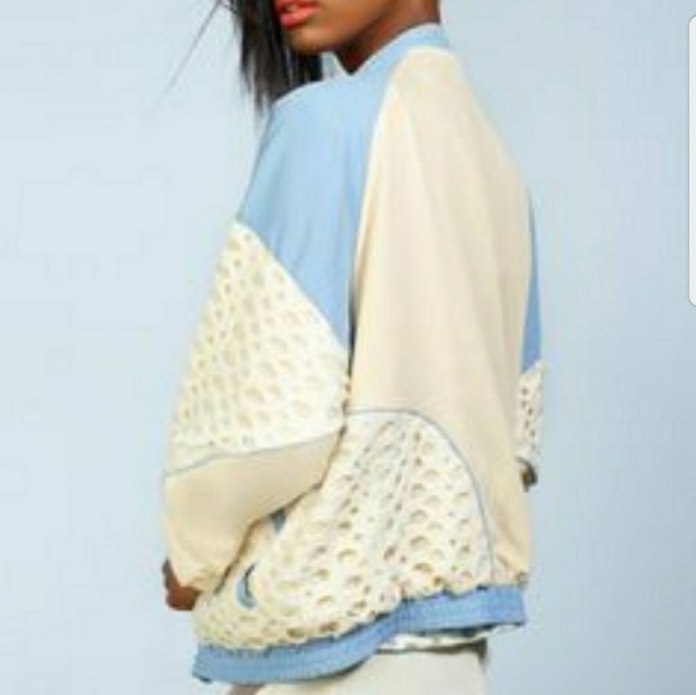 Nasty Gal  oversized bombet jacket